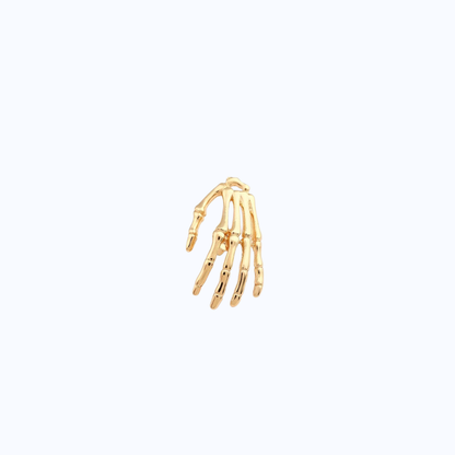 Skeleton Hand Metal Pin