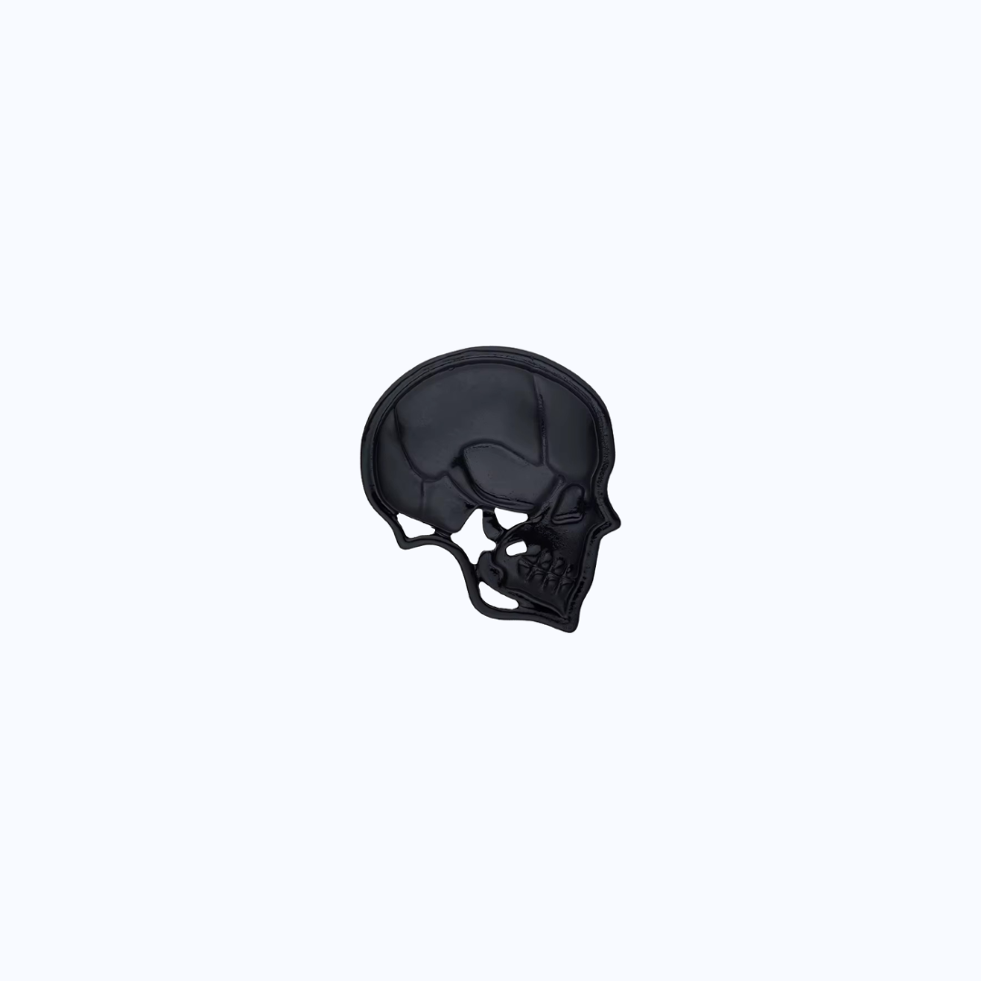 Pin Metálico Black Skull