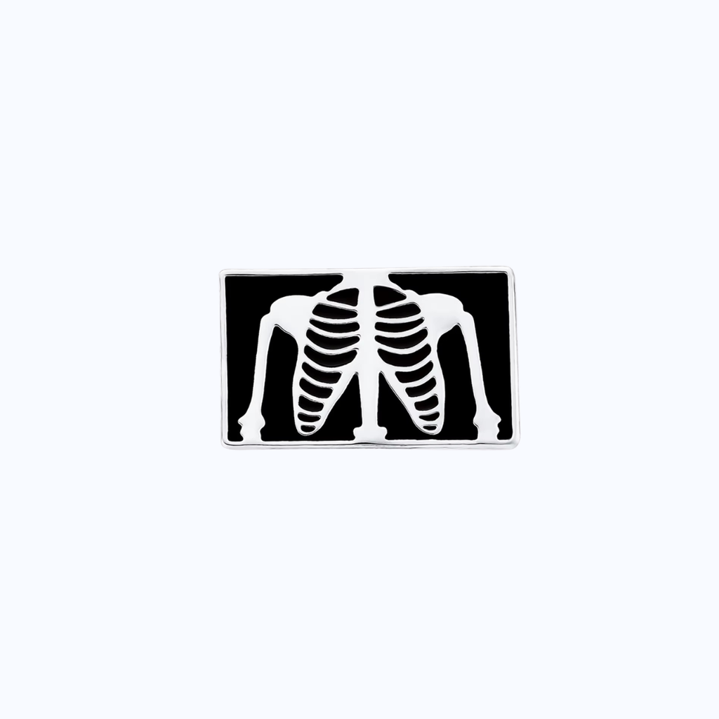 Pin Metálico Rib Cage X-Ray