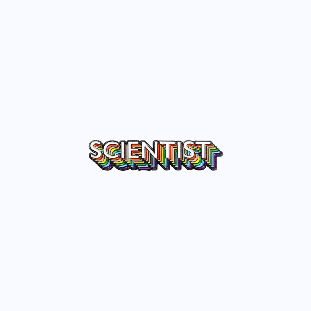 Pin Metálico Scientist
