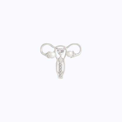 Elegance Uterus Metal Pin