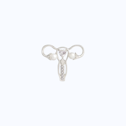 Elegance Uterus Metal Pin