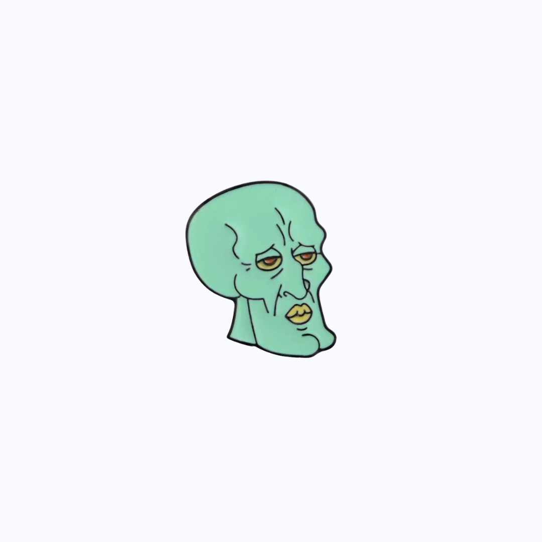 Pin Metálico Handsome Squidward