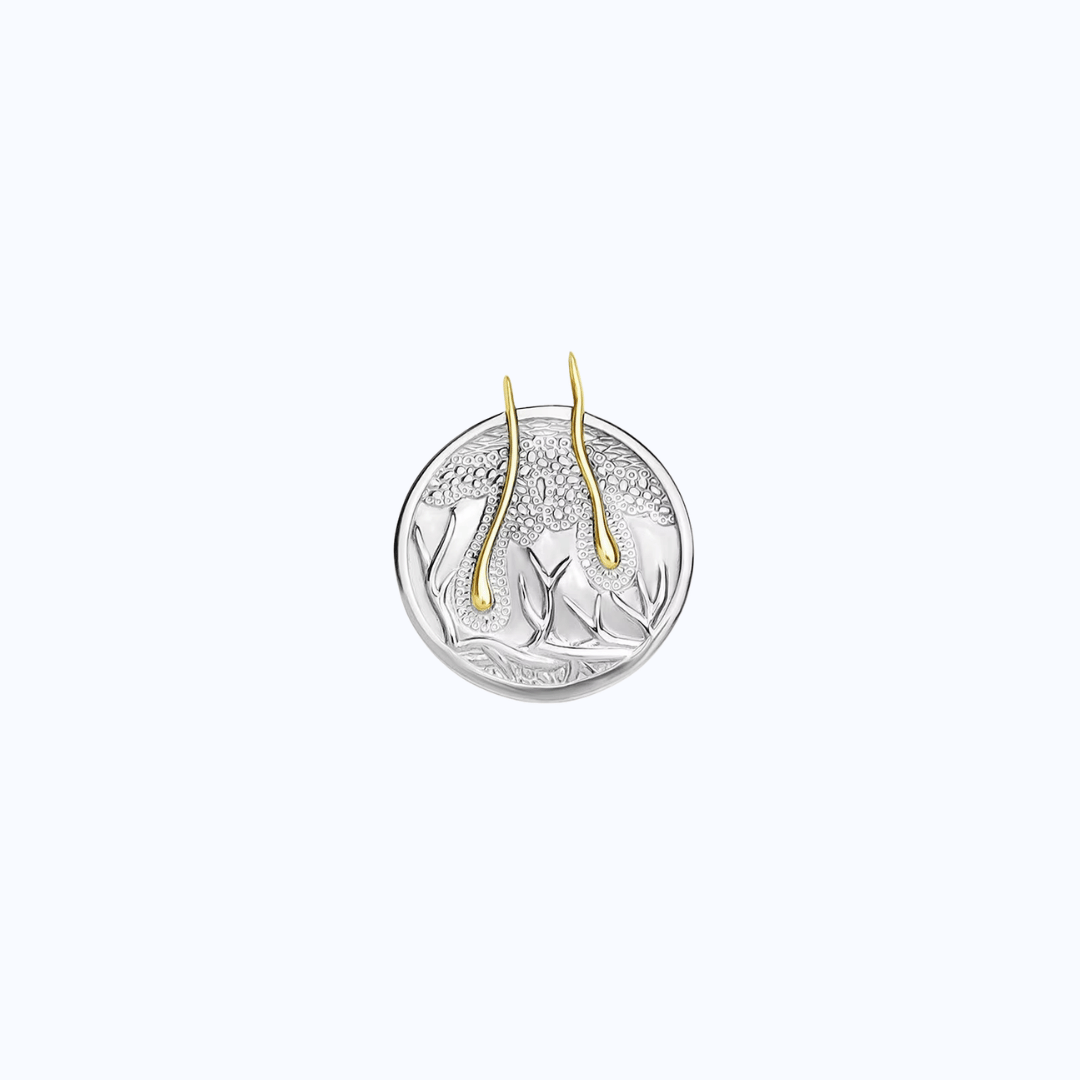 Pin Metálico Folículo Piloso