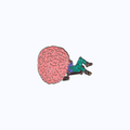 Pin Metálico Brain Break
