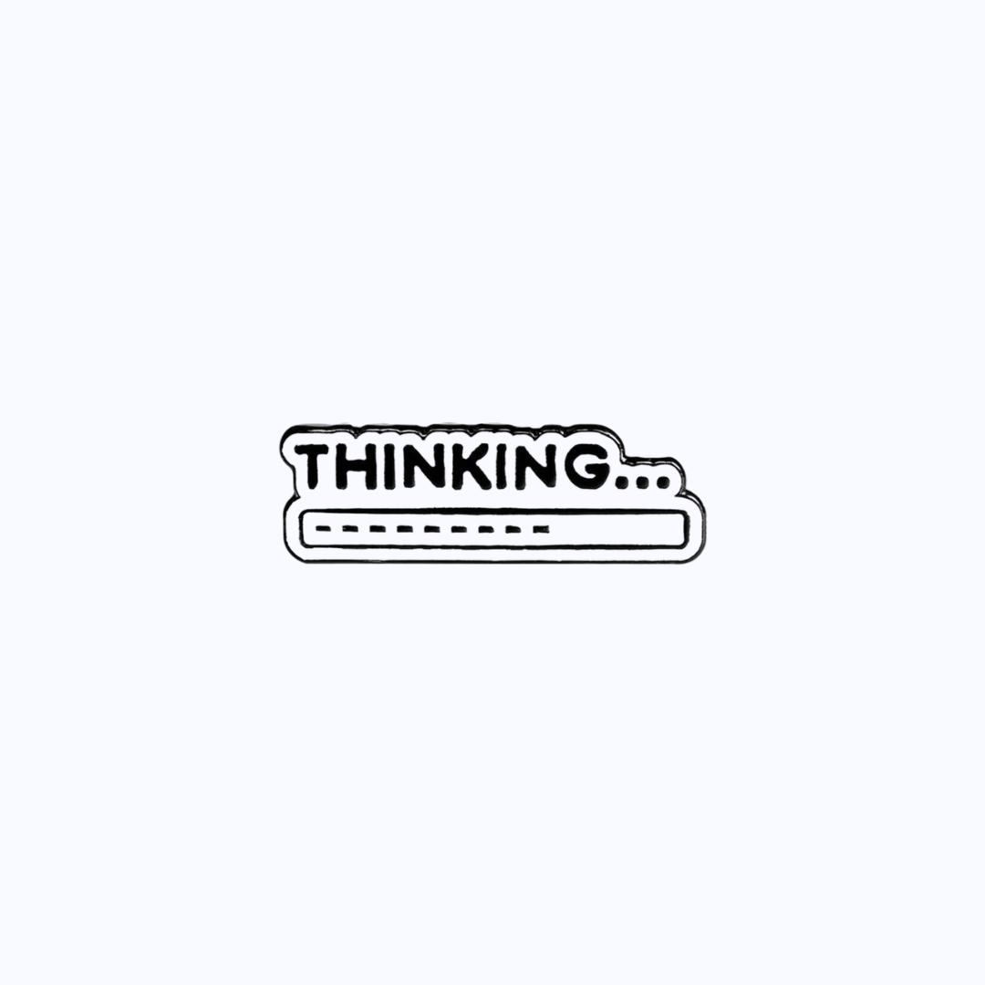 Pin Metálico Thinking