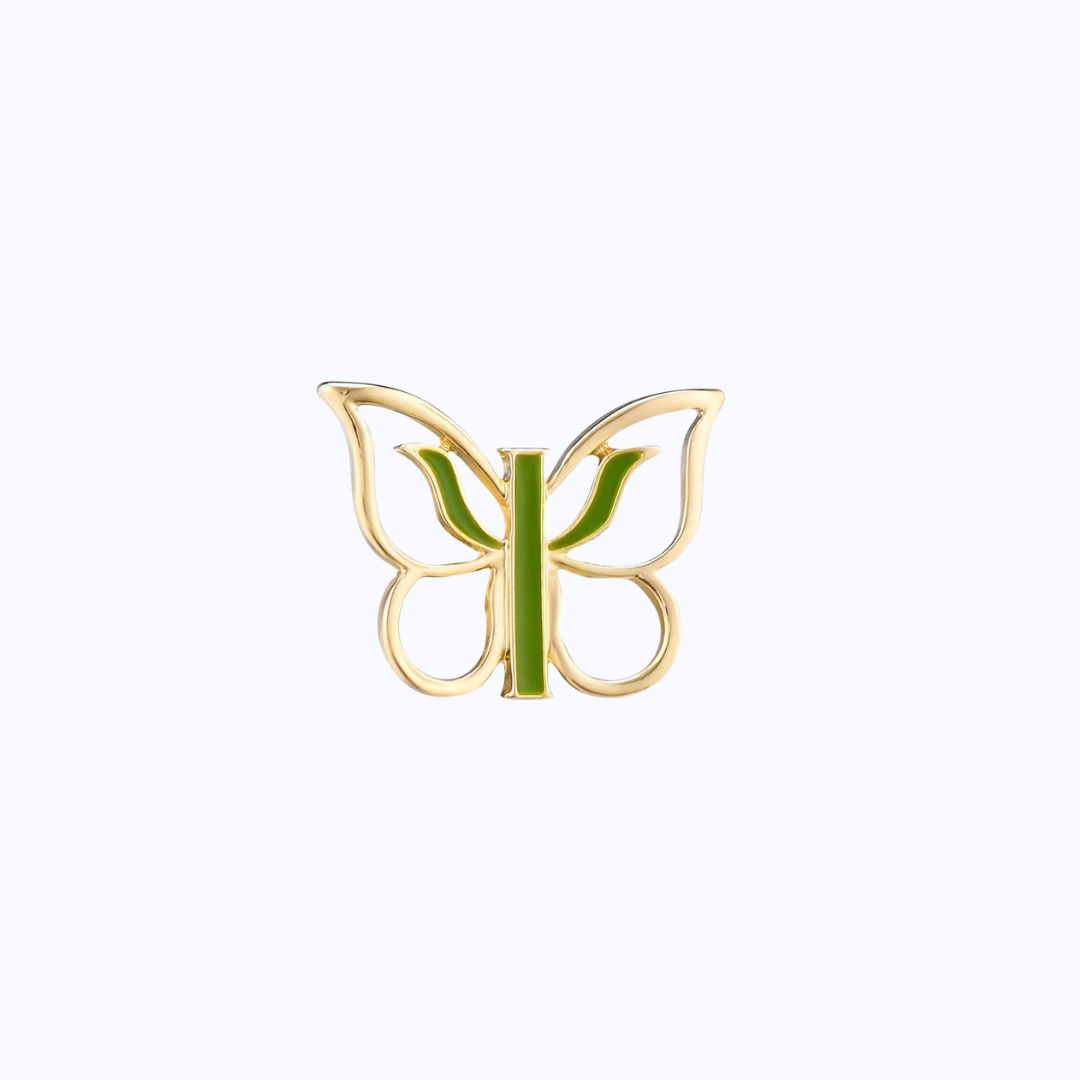 Pin Metálico Butterfly Psi