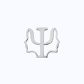 Pin Metálico Psicología Símbolo Psi