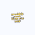 Pin Metálico Chronic Anxiety Iconic Humor