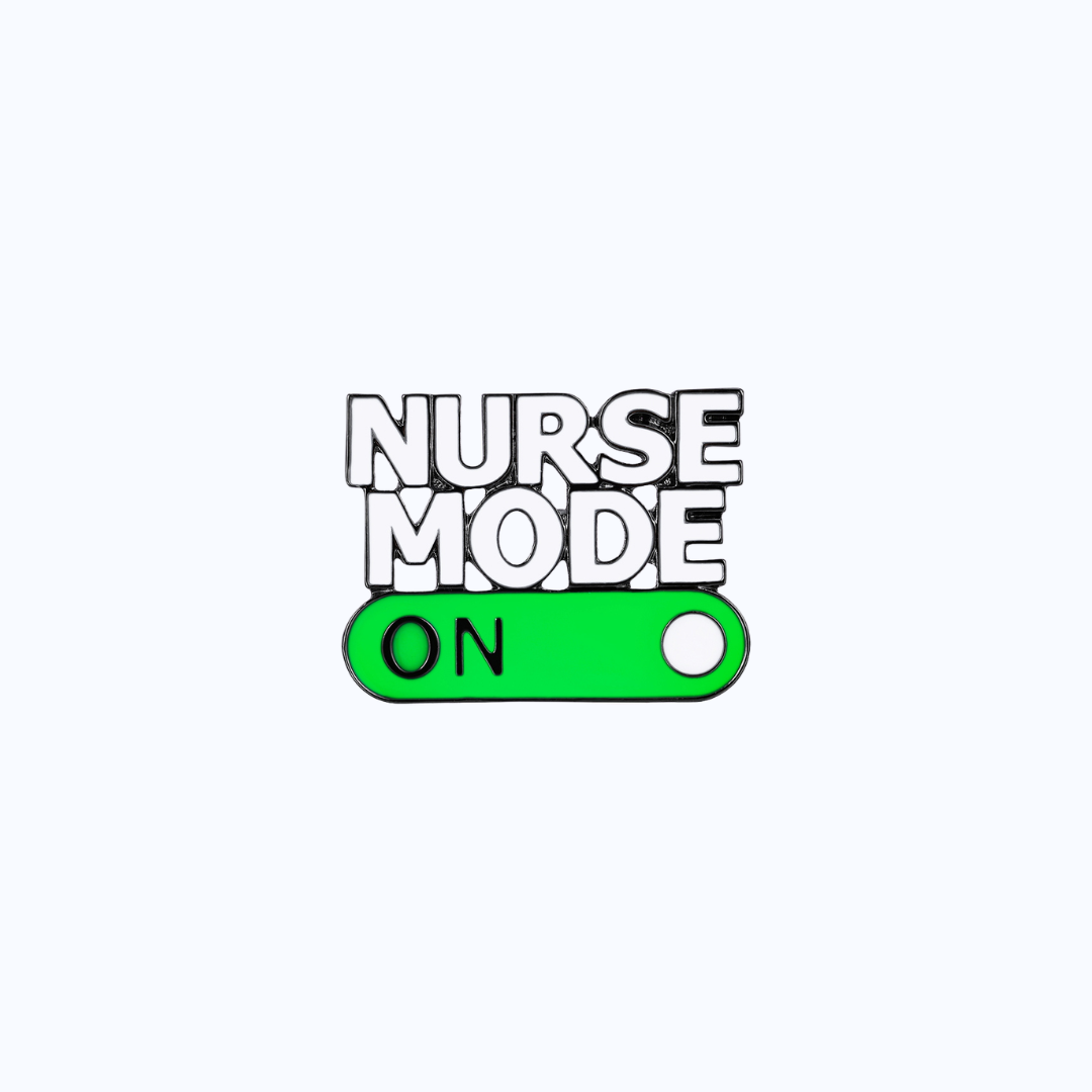 Pin Metálico Nurse Mode On Enfermería