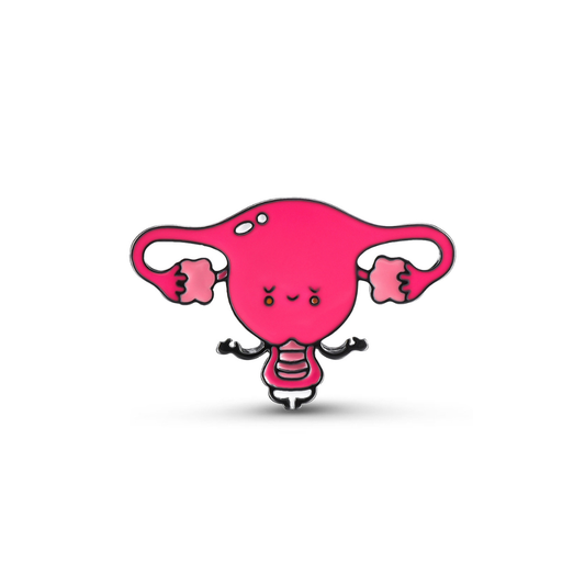 Uterine Love Metal Pin