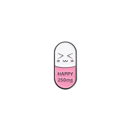 Metal Pin Happy 250 mg