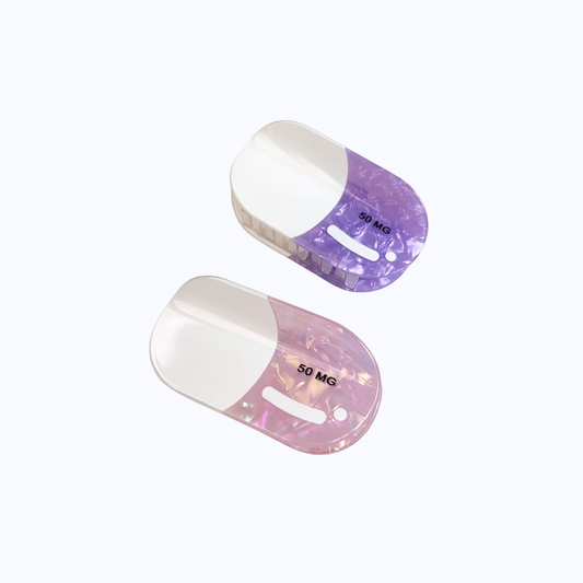 50MG Pill Hair Clips