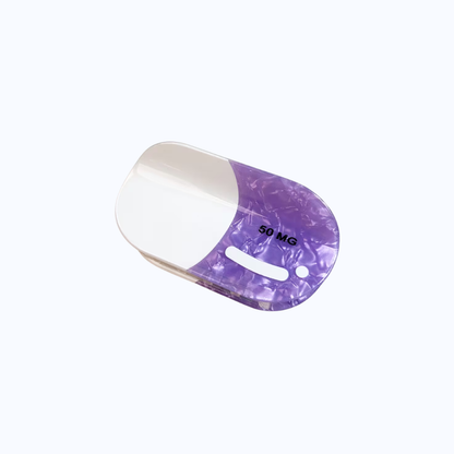 50MG Pill Hair Clips