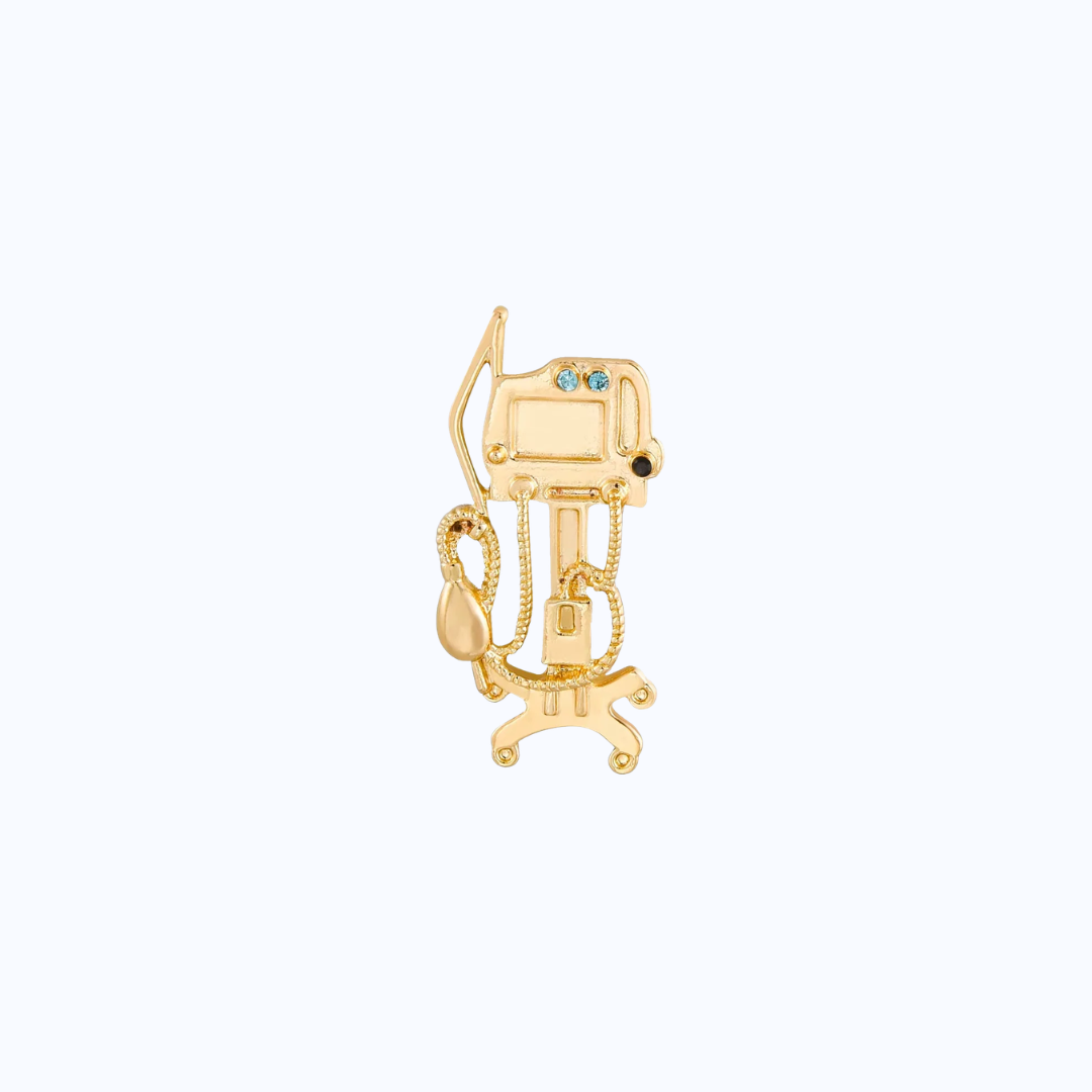 Pin Metálico Anesthesia Unit