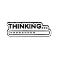 Pin Metálico Thinking