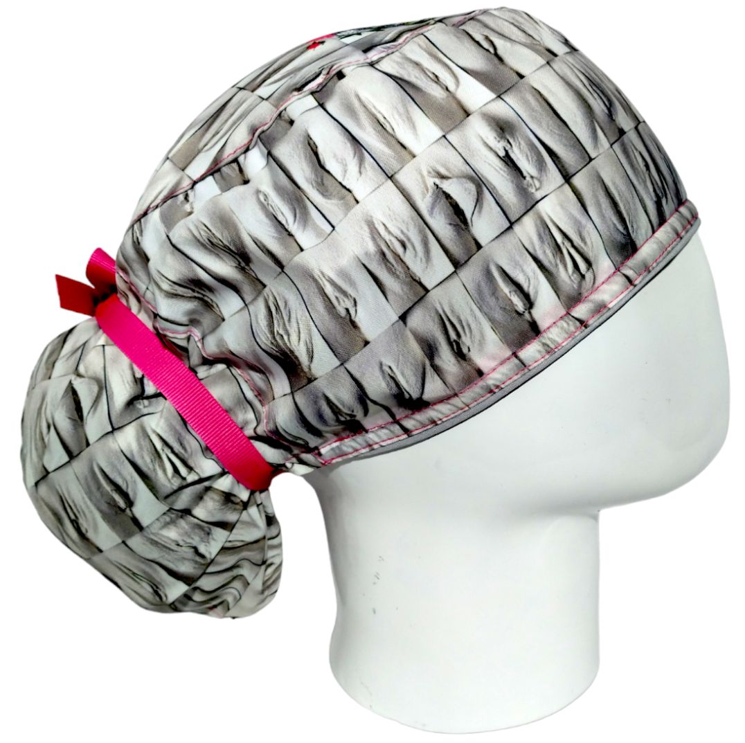 Gorro Quirúrgico Mujer y Portacarnet La Gran Muralla - gorro antifluido para mujer Doctools - foto 2