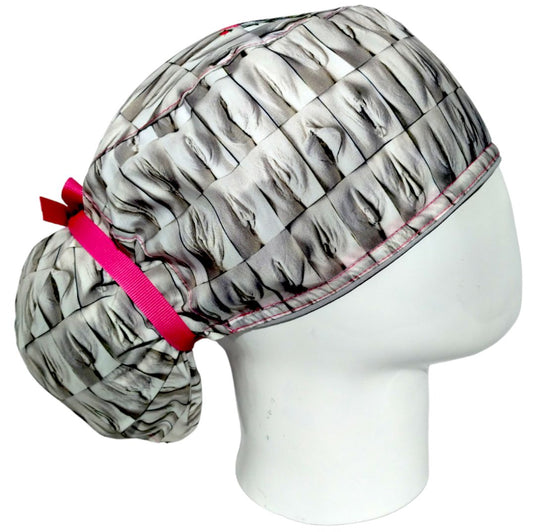 Gorro Quirúrgico Mujer y Portacarnet La Gran Muralla - gorro antifluido para mujer Doctools - foto 2