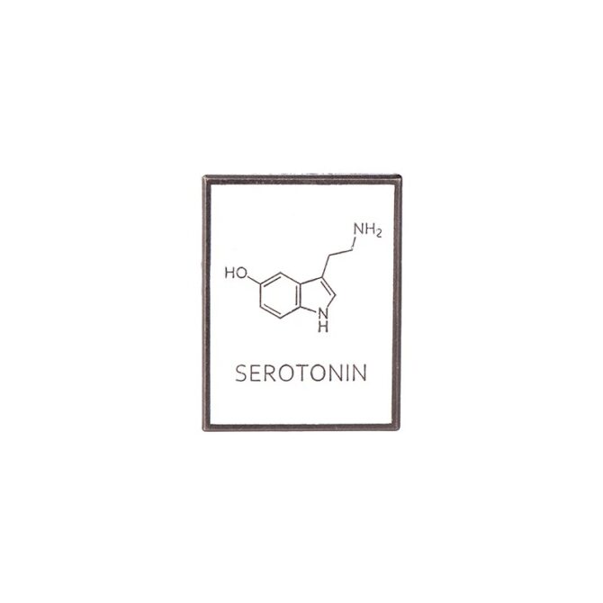 Pin Metálico Serotonin