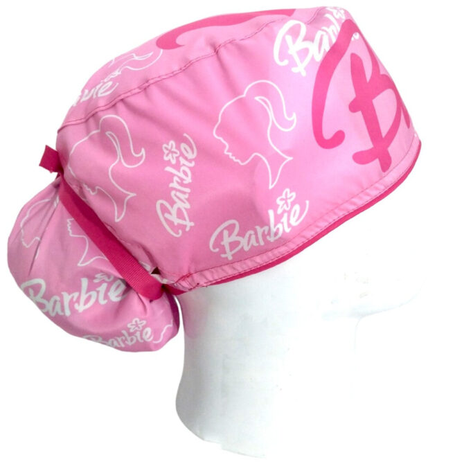 Gorro Quirúrgico Mujer + Lanyard Barbie Flowers