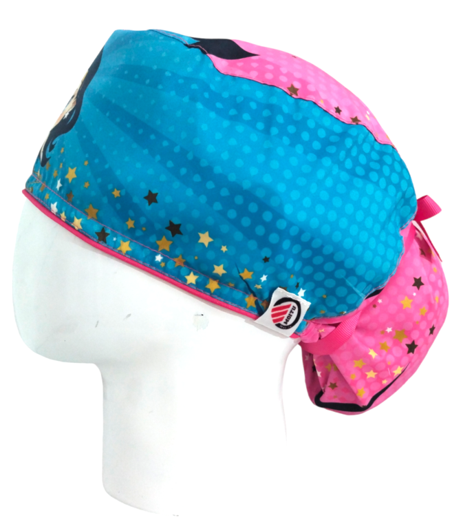 Gorro Quirúrgico Mujer + Lanyard Mujer Maravilla - Imagen 2