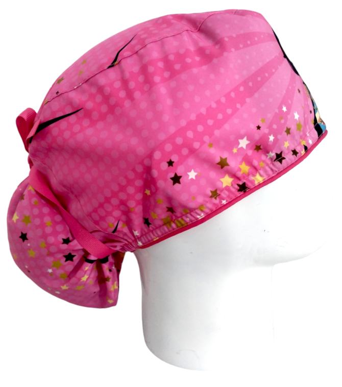 Gorro Quirúrgico Mujer + Lanyard Mujer Maravilla - Imagen 3