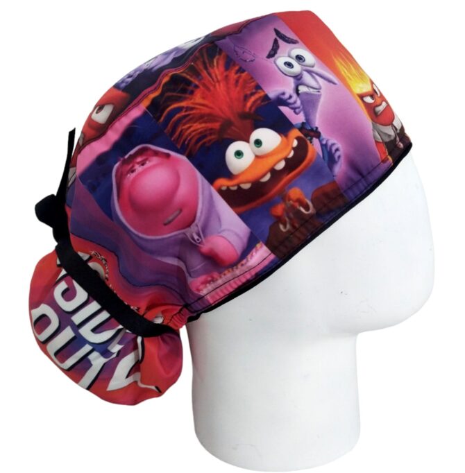 Gorro Quirúrgico Mujer + Lanyard Inside Out 2 Pesonajes - Imagen 3
