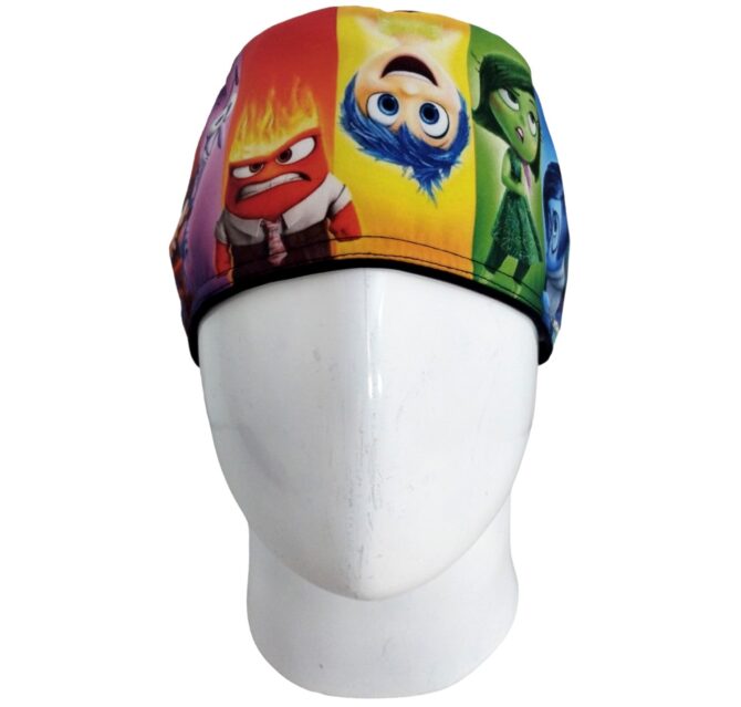 Gorro Quirúrgico Mujer + Lanyard Inside Out 2 Pesonajes - Imagen 2