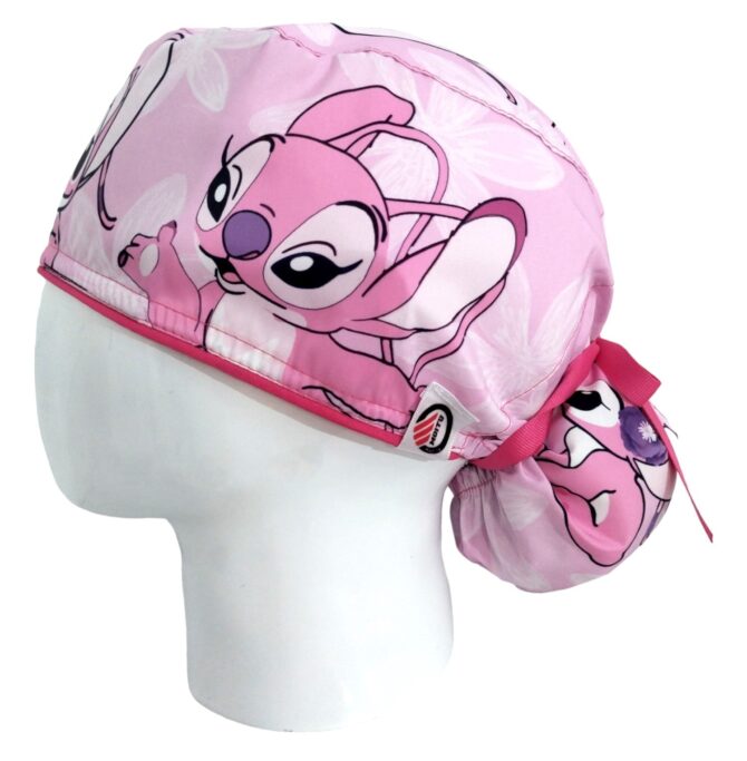 Gorro Quirúrgico Mujer + Lanyard Angel Rosa - Imagen 3