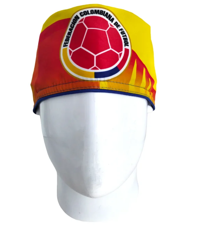 Gorro Quirúrgico Hombre + Lanyard Seleccion Colombia Futbol