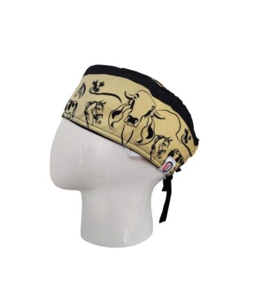Gorro Quirúrgico Hombre + Lanyard Vacas y Caballos