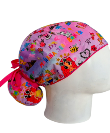 Gorro Quirúrgico Mujer + Lanyard Karol G Mañana Sera Bonito