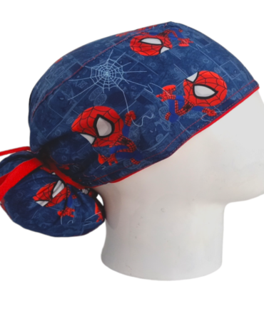 Gorro Quirúrgico Mujer + Lanyard Hombre Araña Baby