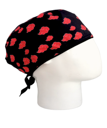 Gorro Quirúrgico Hombre + Lanyard Organización Akatsuki