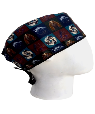 Gorro Quirúrgico Hombre + Lanyard Avatar Cuadros