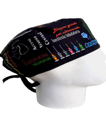 Gorro Quirúrgico Hombre + Lanyard Anestesia