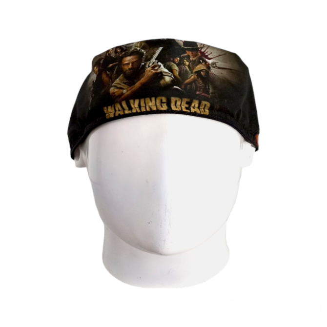 Gorro Quirúrgico Hombre + Lanyard The Walking Dead