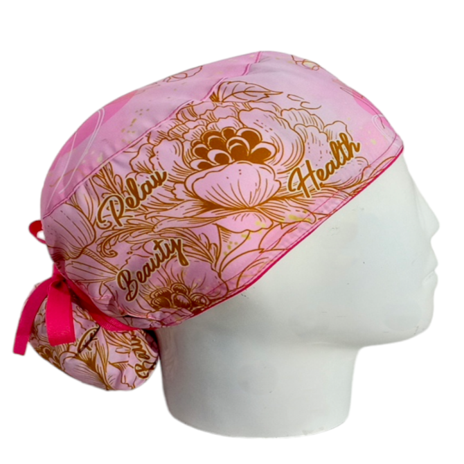 Gorro Quirúrgico Mujer + Lanyard Beauty Health Relax