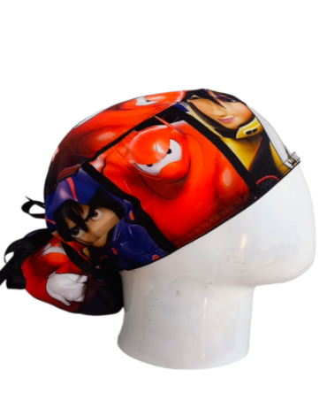 Gorro Quirúrgico Mujer + Lanyard ¡Baymax!