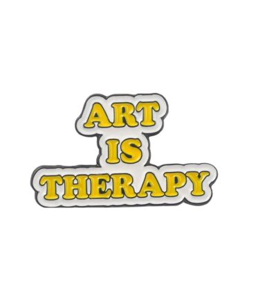 Pin Metálico Art Is Therapy
