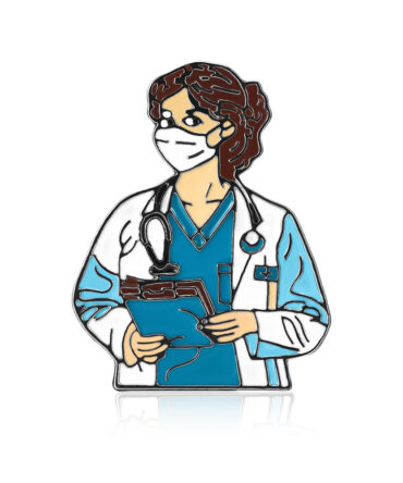 Pin Metálico Médica
