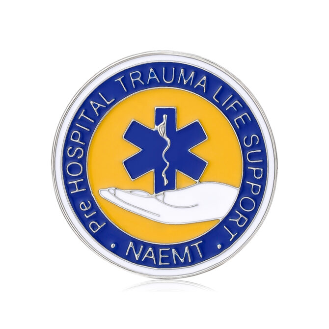 Pin Metálico Pre Hospital Trauma Life Support