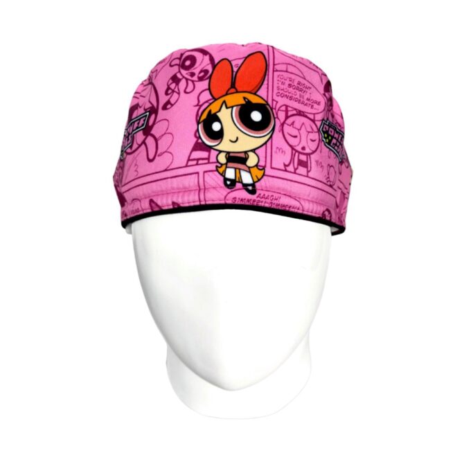 Gorro Quirúrgico Mujer + Lanyard Bombón Las Chicas Súperpoderosas