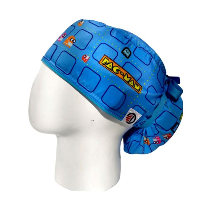 Gorro Quirúrgico Mujer + Lanyard Pac-Man - Imagen 3