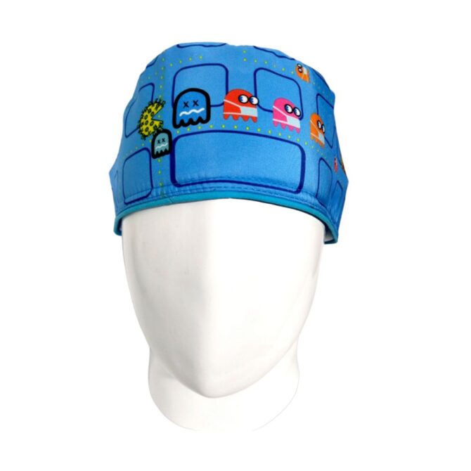 Gorro Quirúrgico Mujer + Lanyard Pac-Man - Imagen 2