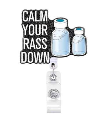 Yoyo Retráctil Para Portacarnet Calm Your Rass Down