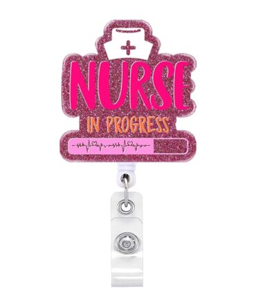 Yoyo Retráctil Para Portacarnet Nurse In Progress