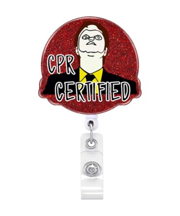 Yoyo Retráctil Para Portacarnet CPR Certified