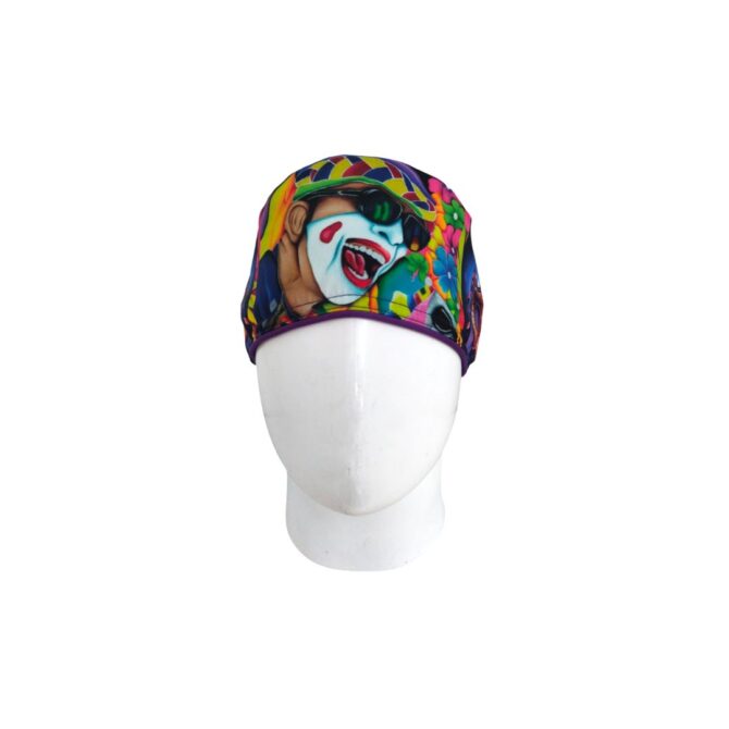 Gorro Quirúrgico Mujer + Lanyard Garabato Carnaval de Barranquilla - Imagen 2