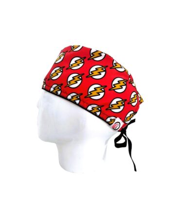Gorro Quirúrgico Hombre + Lanyard Flash Rayo
